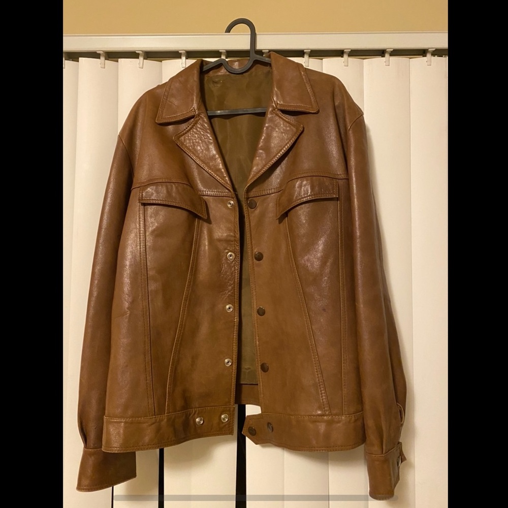 Vintage leather jacket